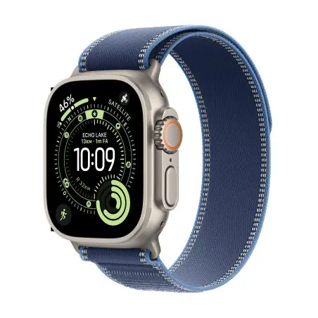 Watch Ultra 3 Cell 49mm Naturtitan Armband blau brillante S/M — B2B-Großhandelspreis