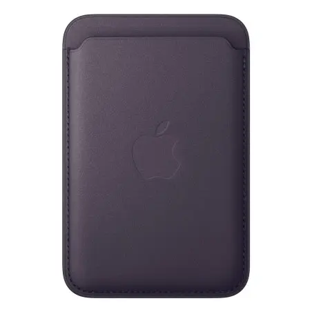 Cartera geflochten fein mit MagSafe für el iPhone- Violett Mitternacht Apple Großhandel B2B 📦