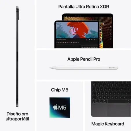 iPad Pro 13 M5 Wi‑Fi 256GB Space Schwarz — B2B-Großhandelspreis