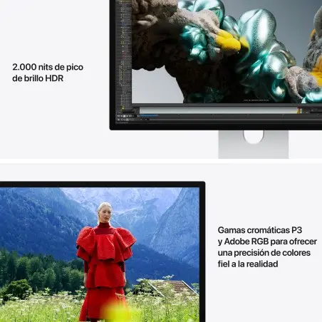 Studio Display XDR mit vidrio nanotexturizado und soporte ajustable en inclinación und altura Apple Großhandel B2B 📦