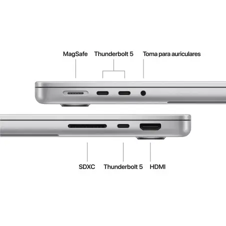 MacBook Pro 14 M5 Pro 24GB 2TB Silber Apple Großhandel B2B 📦